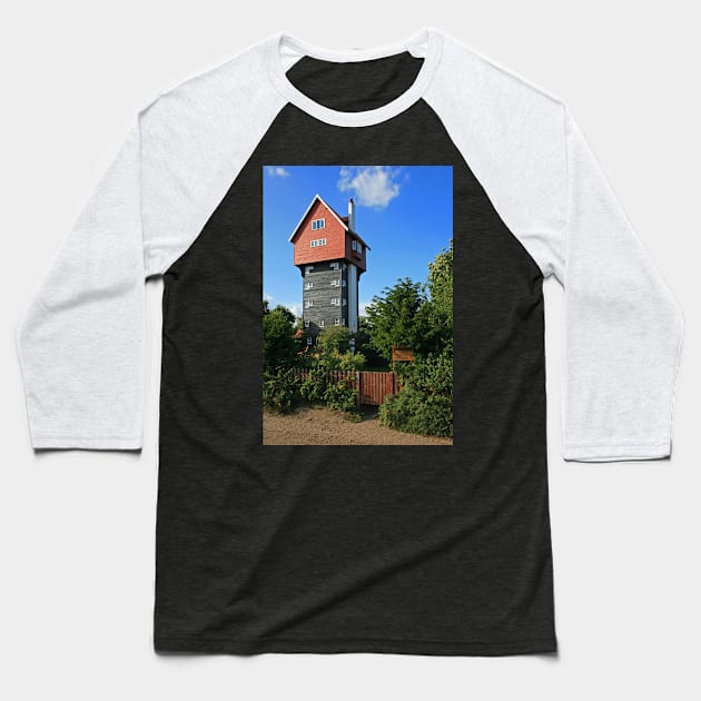 The House In The Clouds Baseball T-Shirt by RedHillDigital